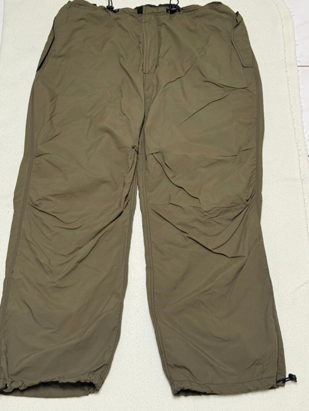 Nautica Jeans Civvies Men's Competition Mesh Lined Track Pants - Army Green -XXL